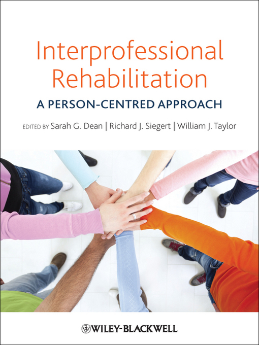 Upplýsingar um Interprofessional Rehabilitation eftir Sarah G. Dean - Til útláns
